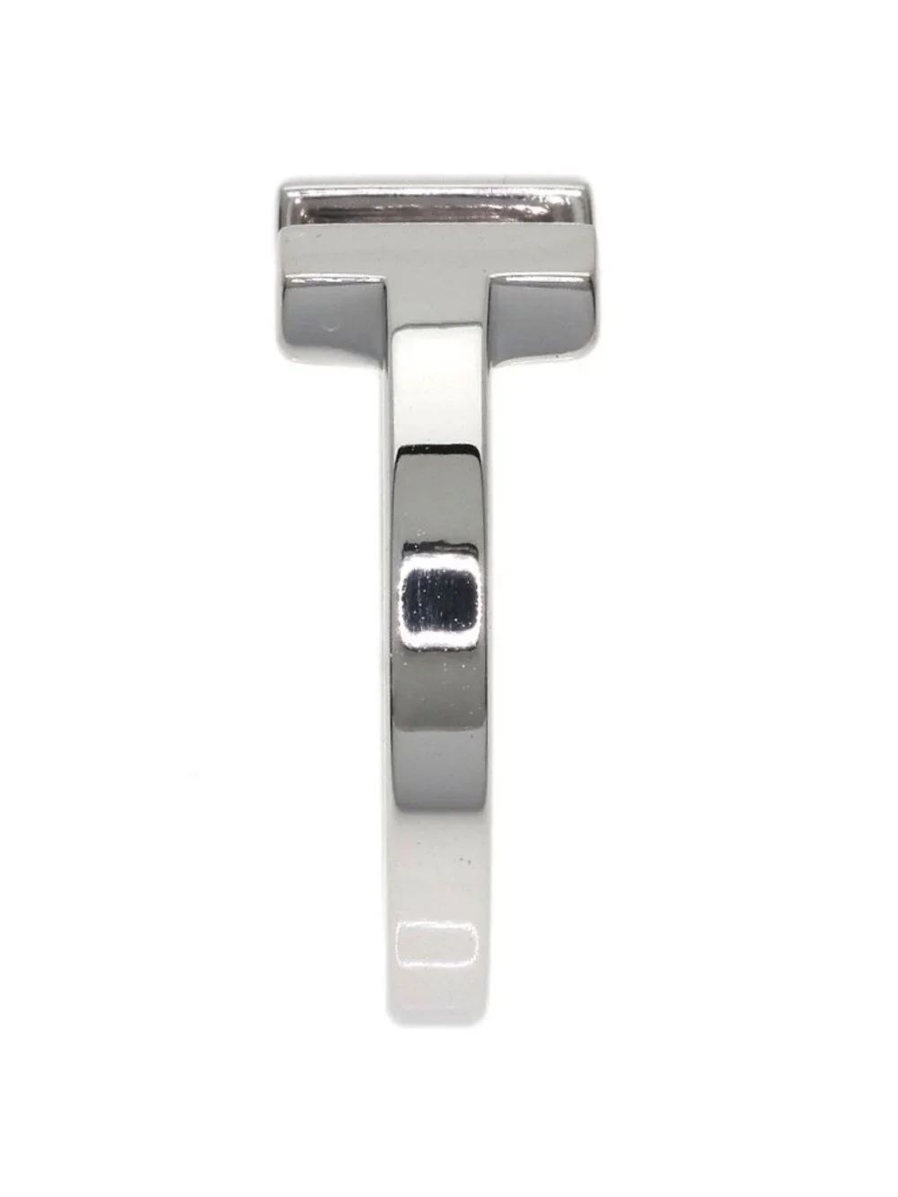 Tiffany & Co T Wire Ring 18k White Gold